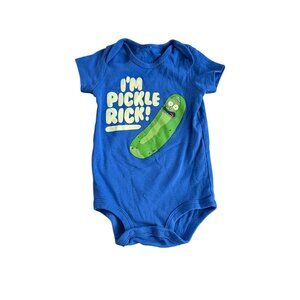 Rick & Morty Pickle Rick Infant Onesie 6-12M